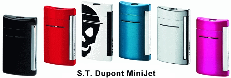 S.T Dupont  Feuerzeuge mit Jet Flamme Gas Mini