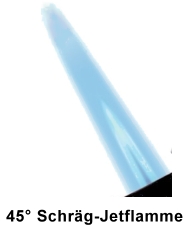 45° Schräg-Jetflamme
