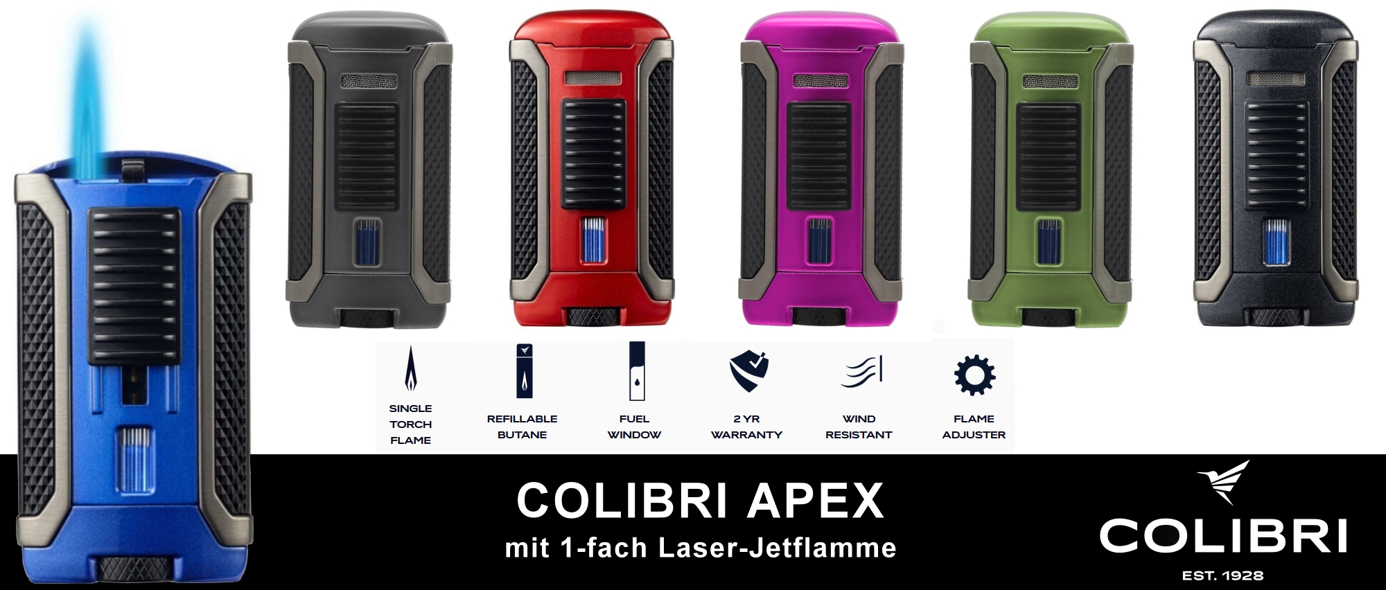 Colibri Apex Übersicht