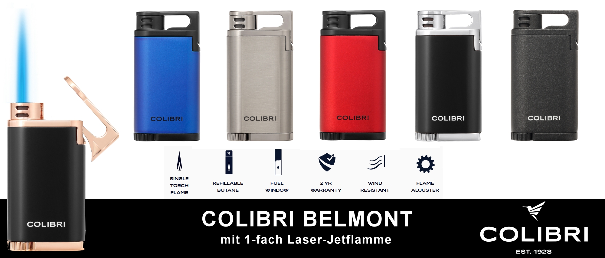 Colibri Belmont Übersicht
