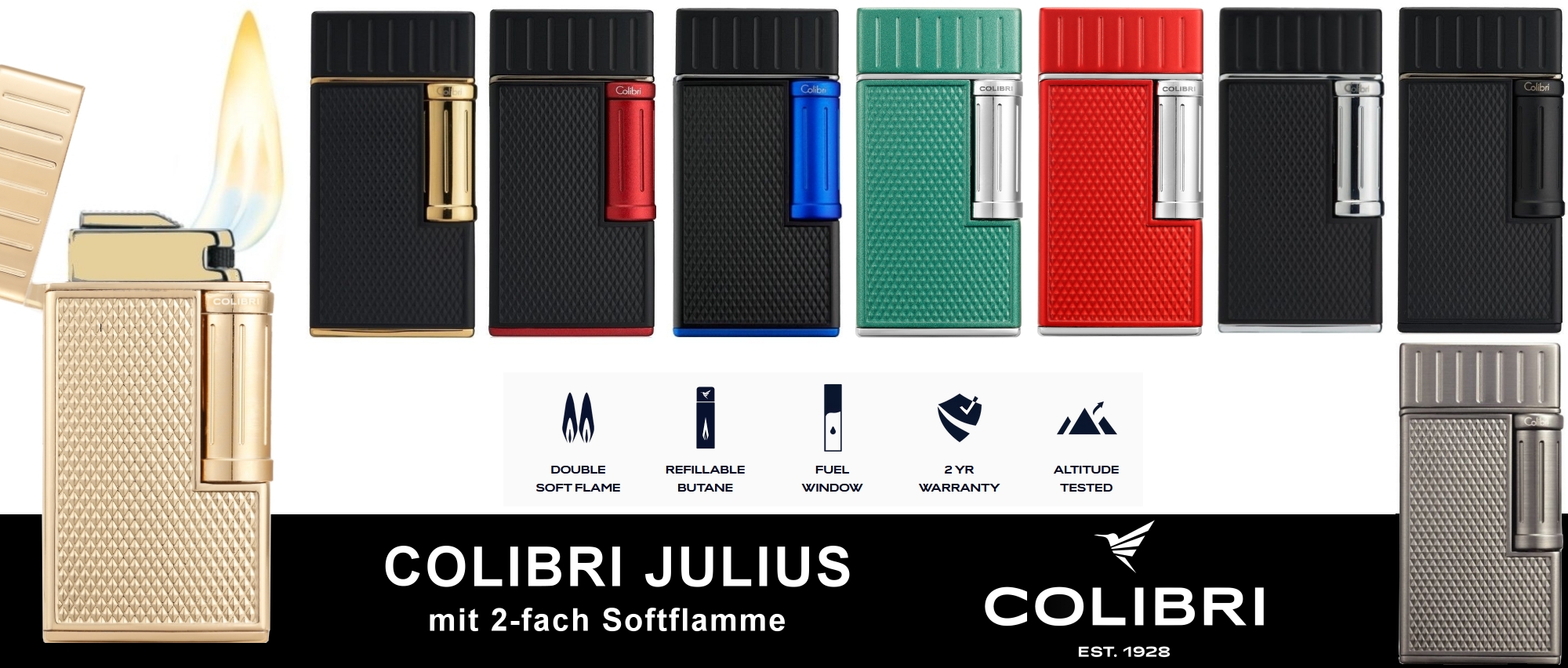 Colibri Julius Übersicht