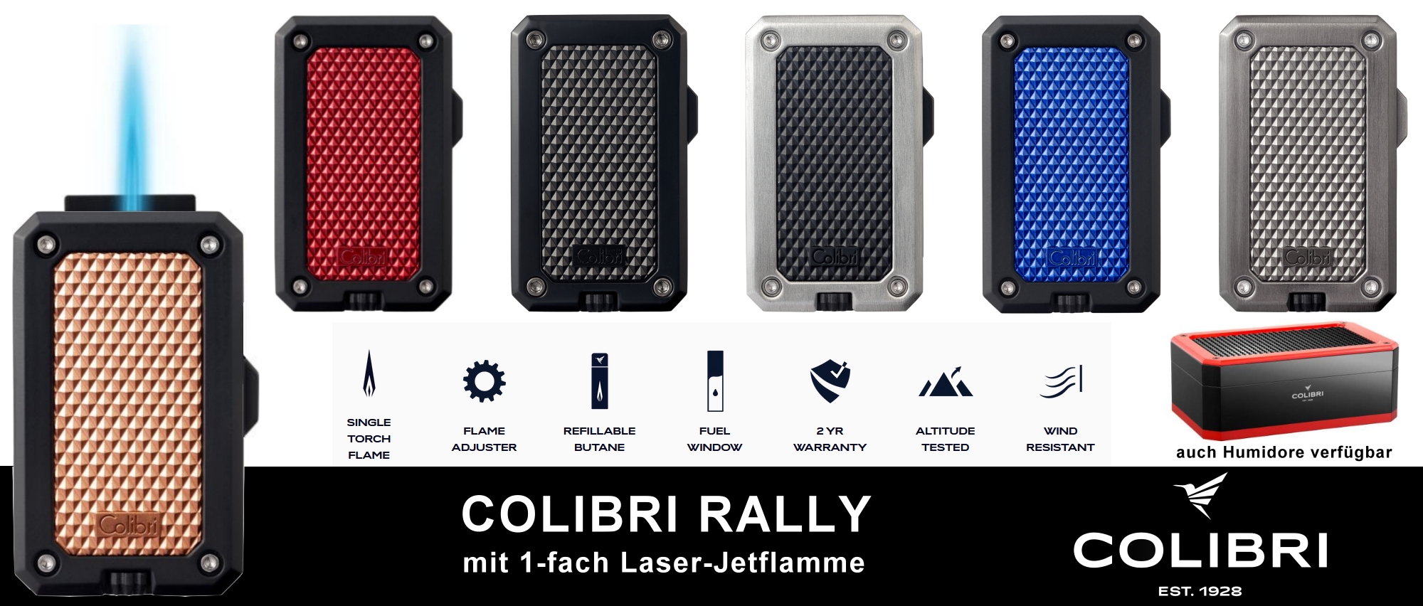 Colibri Rally Übersicht
