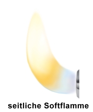 schräge Softflamme