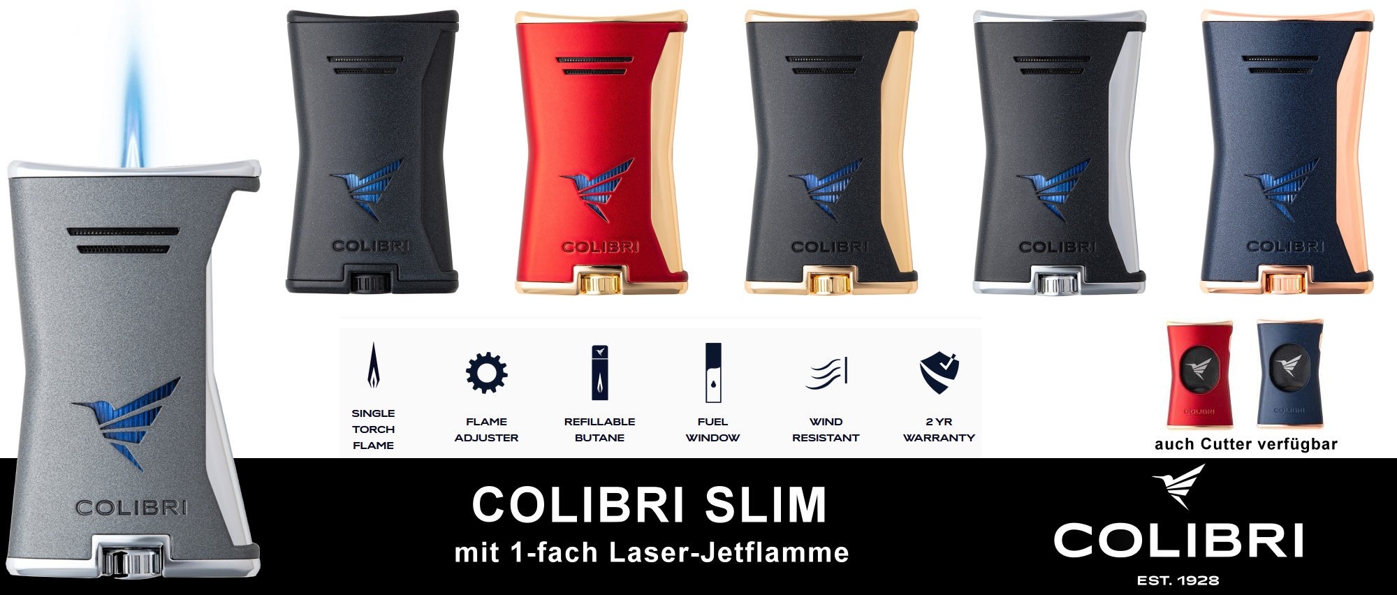 Colibri Slim Übersicht