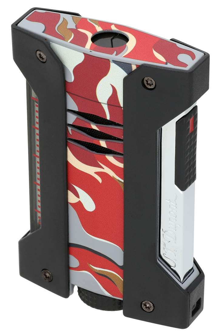S.T. Dupont Defi Camo rot Feuerzeug