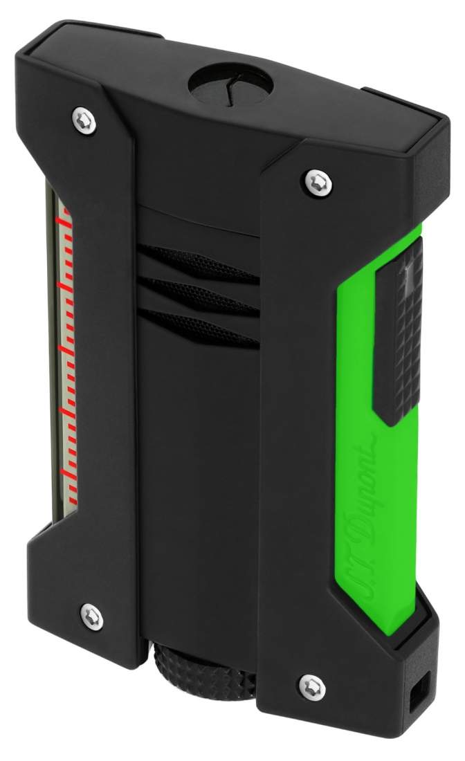 S.T. Dupont Defi Extreme Fluo grün Feuerzeug