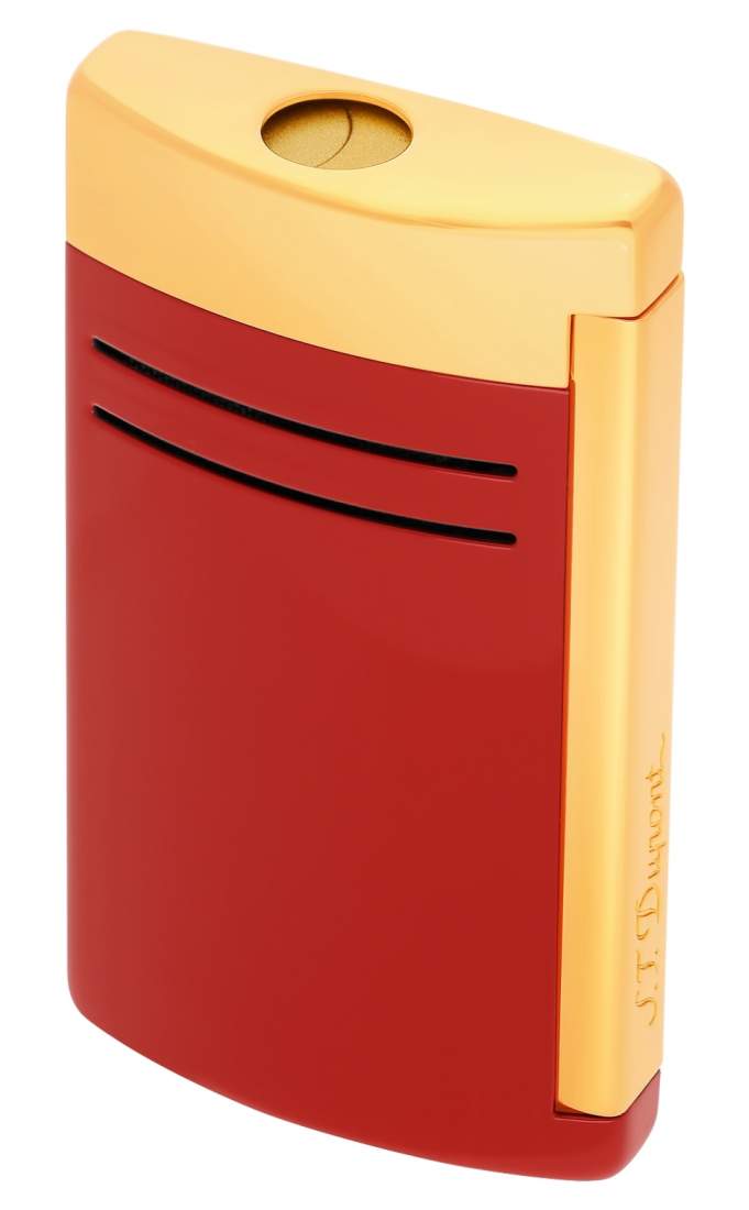 S.T. Dupont Dragon bordeaux rot gold Feuerzeug