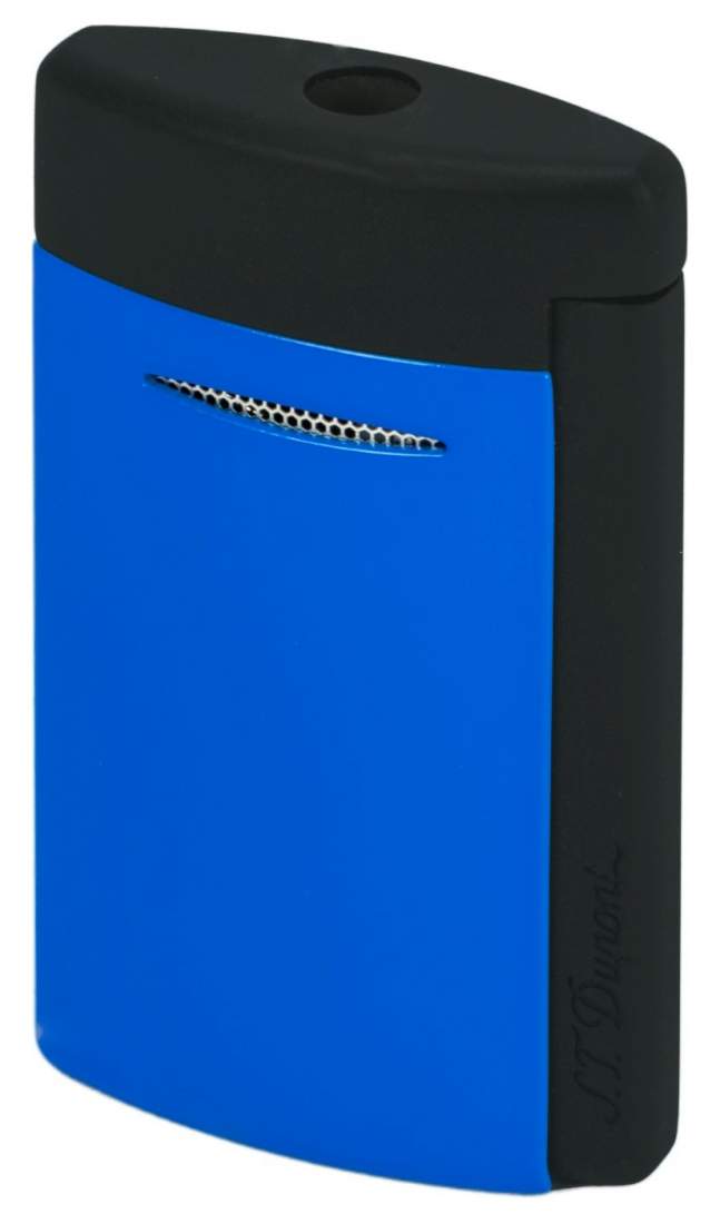 S.T. Dupont MiniJet 3 Fluo blau Feuerzeug