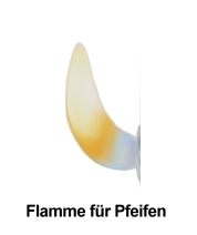 Flamme für Pfeifen