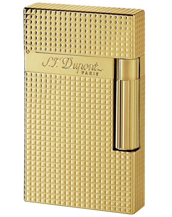 S.T. Dupont Ligne 2 vergoldet Carre