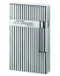 S.T. Dupont Feuerzeug Ligne 2 versilbert längsgestreift 16817